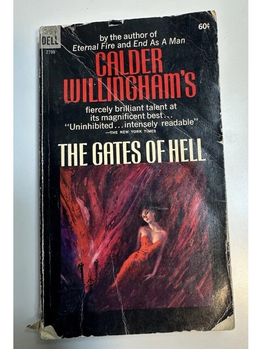 Gates Of Hell Calder Willingham Vintage 1st 1965 Dell Print
